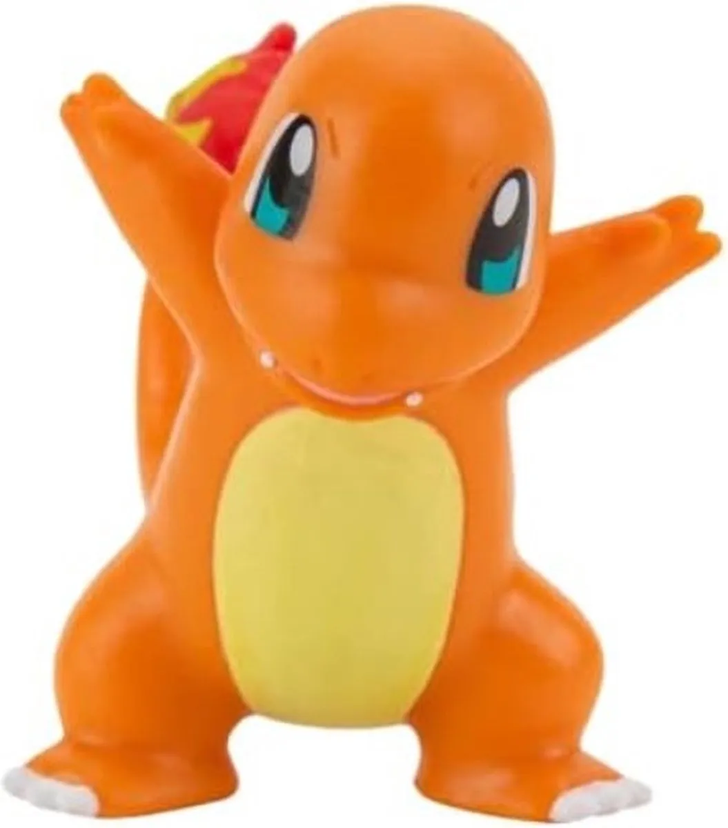 Pokémon Battle Figures - 10 Stuks - Rood