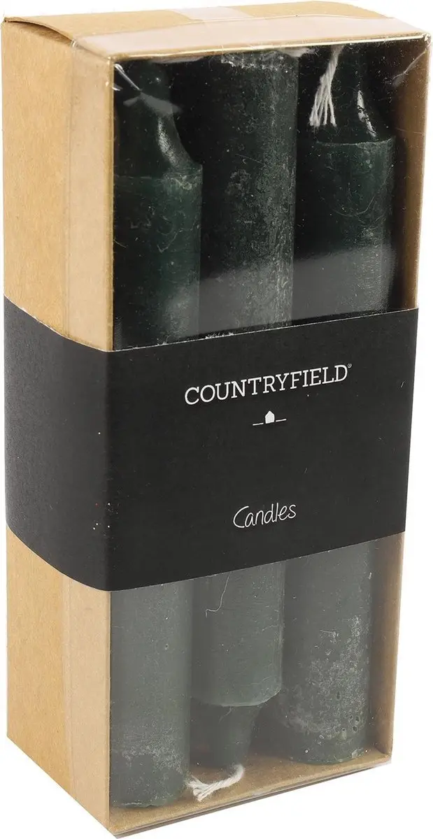 Set van 6 kaarsen Countryfield 14cm