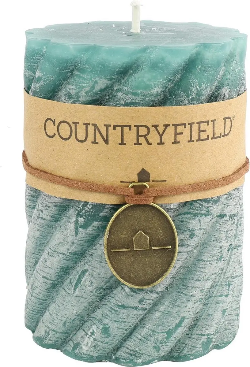 Countryfield Stompkaars met ribbel Petrol Ø7 cm