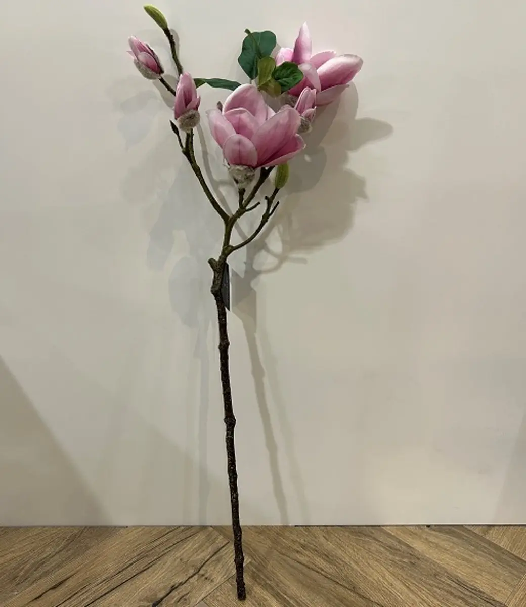 Countryfield-kunstbloem-kunsttak-Magnolia-roze-75cm