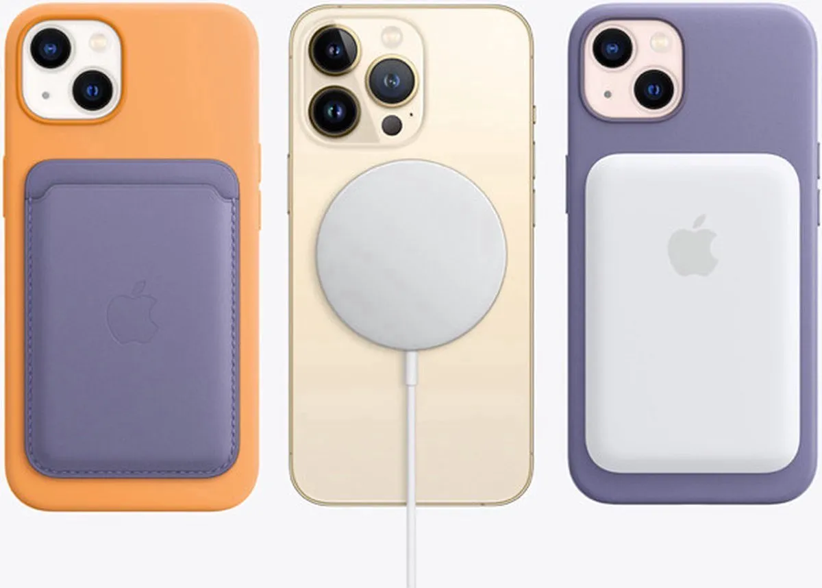 Apple Siliconenhoesje MagSafe MHKY3ZM/A - iPhone 12/12 Pro - Oranje - afbeelding 6 van 6