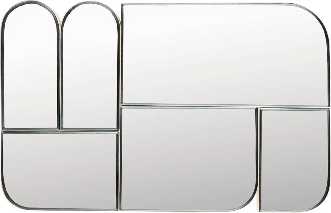 Zuiver Glamour Spiegel Beige 45x5cm - afbeelding 6 van 6