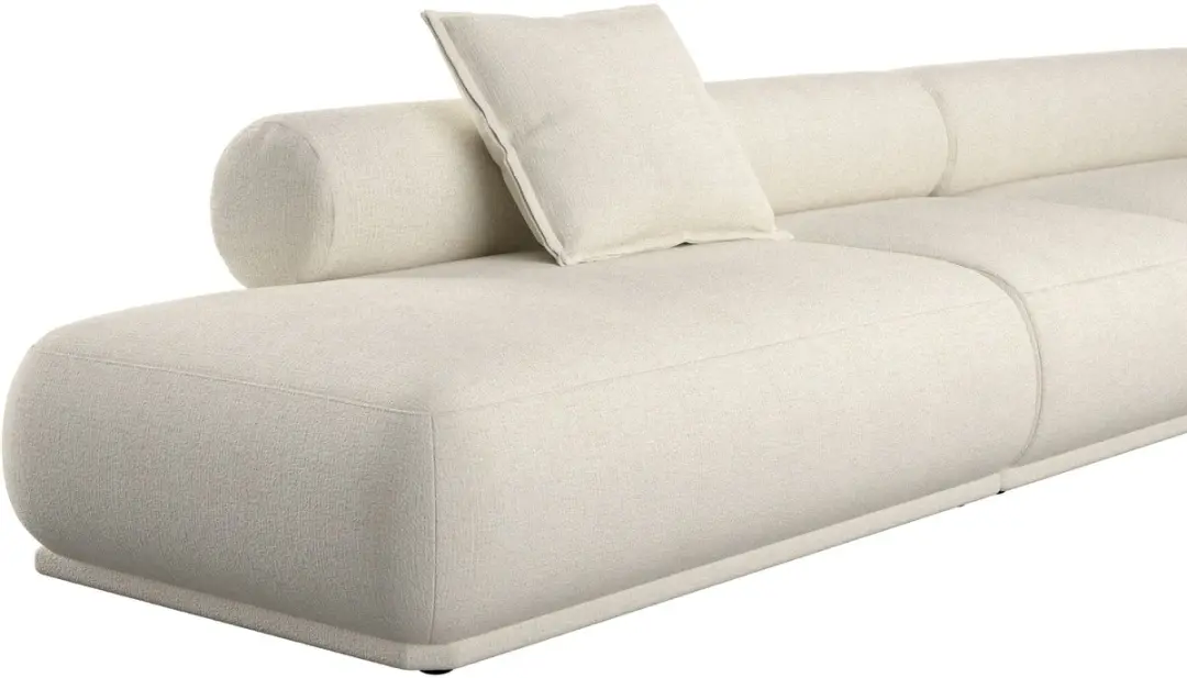 Zuiver Rembrandt 4,5-Zitsbank Rechts Beige - afbeelding 3 van 5