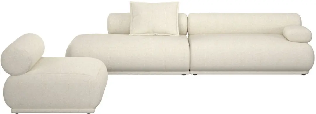 Zuiver Rembrandt 4,5-Zitsbank Rechts Beige - afbeelding 4 van 5