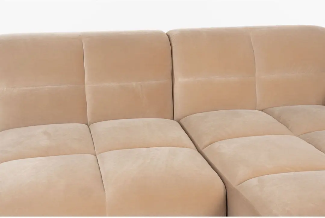 Zuiver Hazel Loungebank Rechts 4-Zits - Beige - afbeelding 6 van 6
