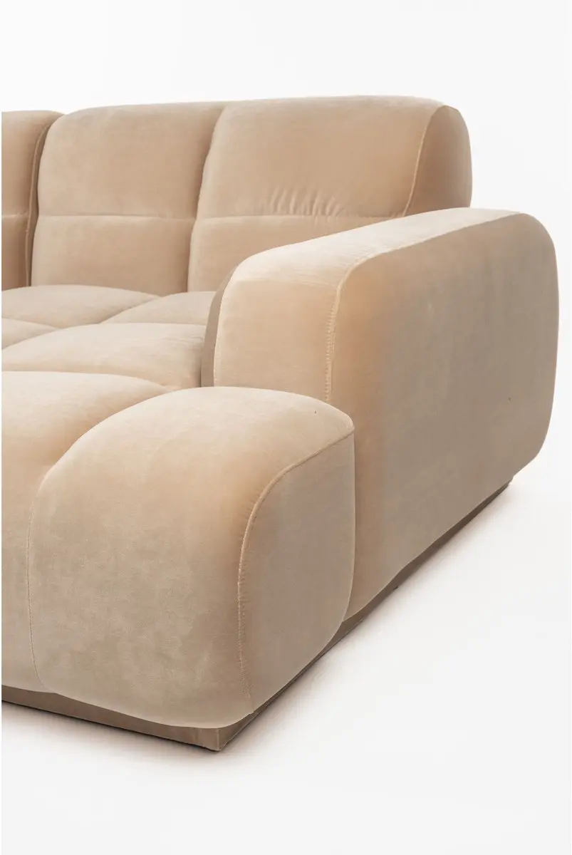Zuiver Hazel Loungebank Rechts 4-Zits - Beige - afbeelding 5 van 6