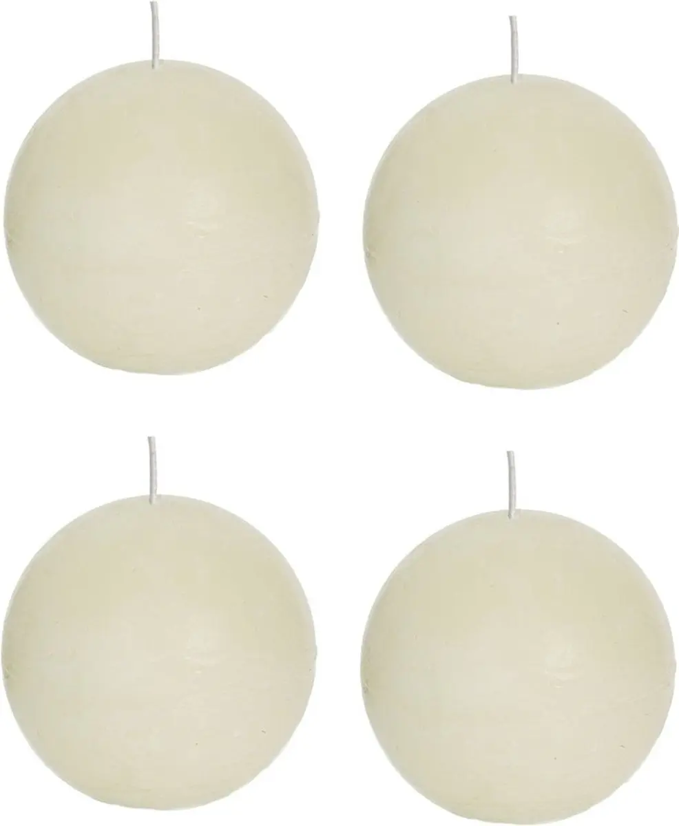 Spaas rustieke bolkaars