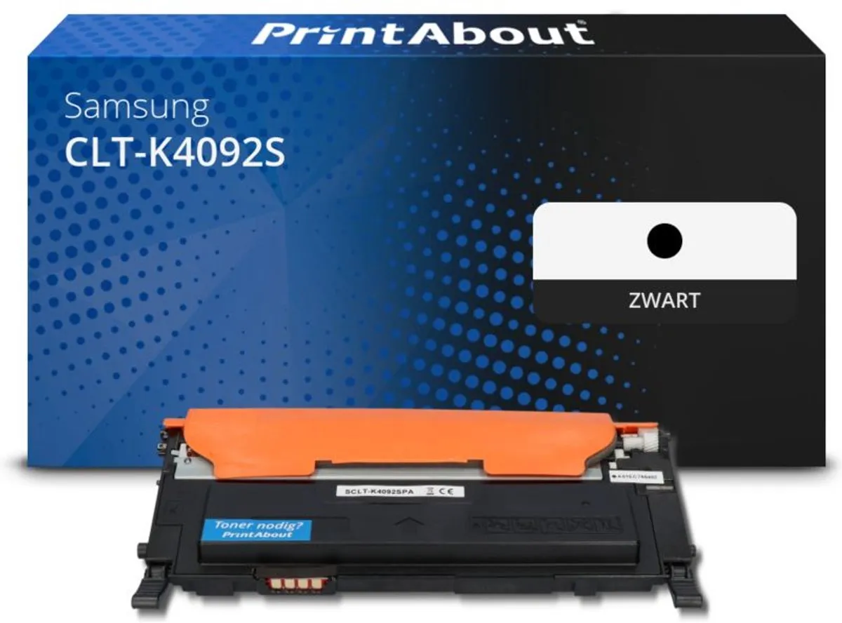 PrintAbout CLT-K4092S Toner Zwart - 1.250 Pagina's