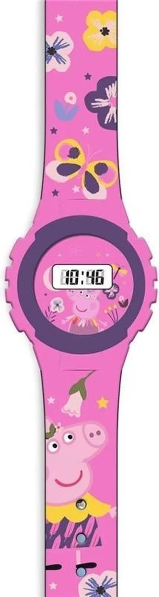 Nickelodeon Peppa Pig Horloge - 29cm Roze