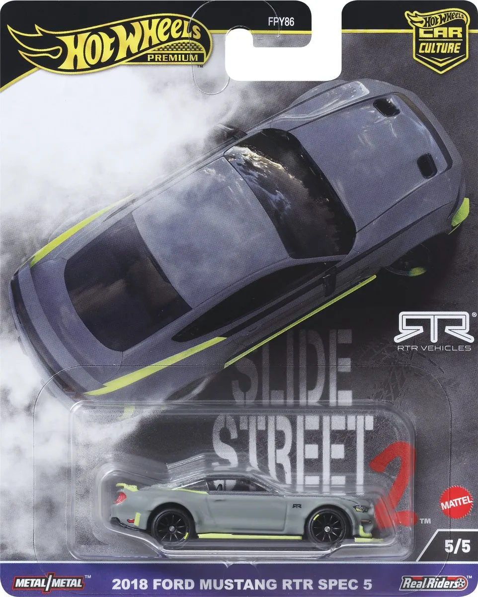 Hot Wheels Car Culture Circuit Legend 2018 Ford Mustang RTR Spec 5 HKC85
