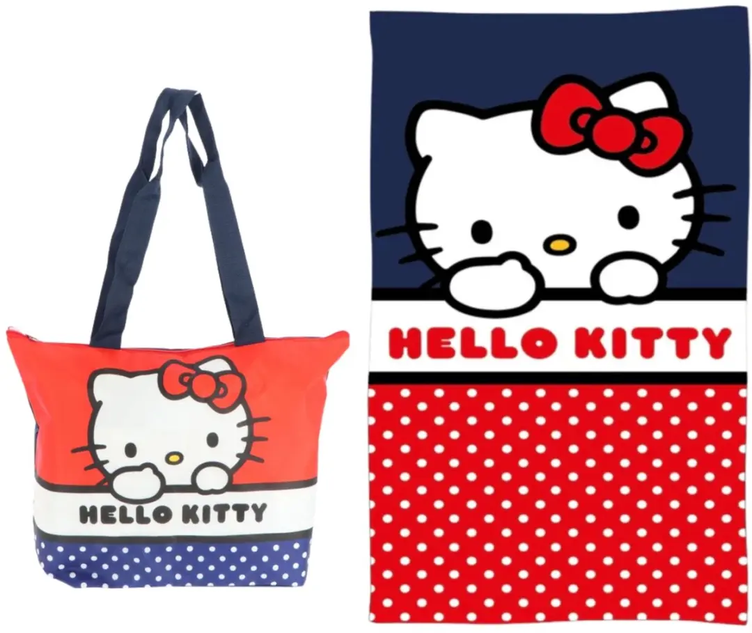 Hello Kitty Strandset Meerkleurig
