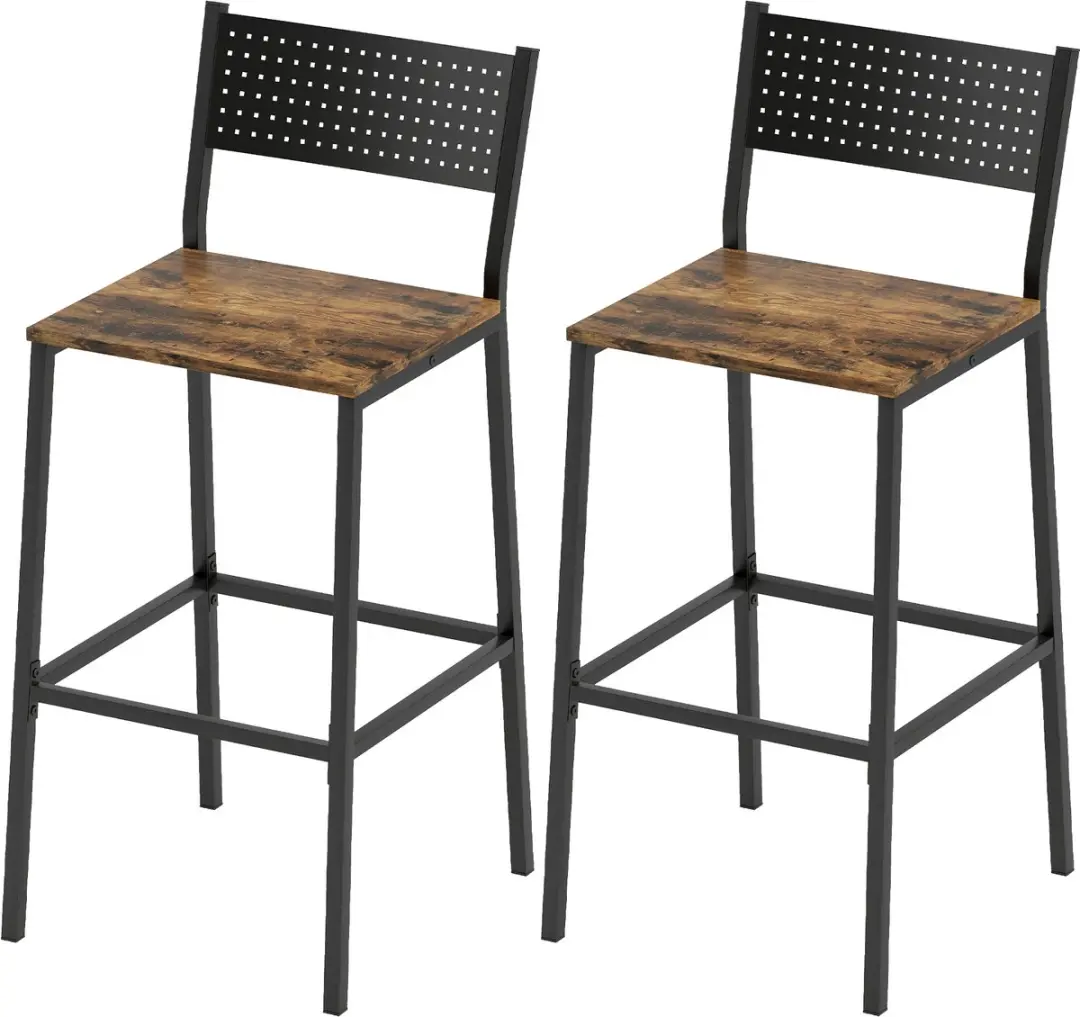 ECTEATOY® Set van 2 Barkrukken