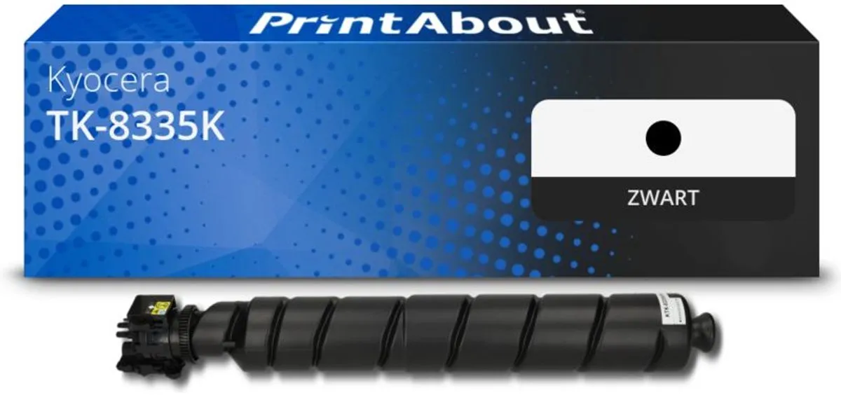 PrintAbout Kyocera TK-8335K Toner - Zwart