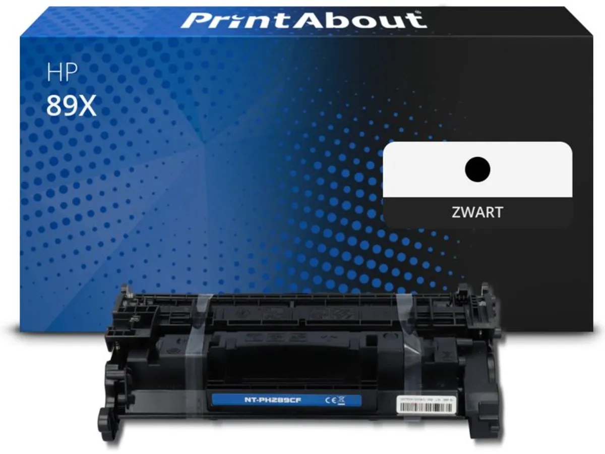 PrintAbout Huismerk HP 89A CF289X Toner - 10.000 pagina's - Zwart