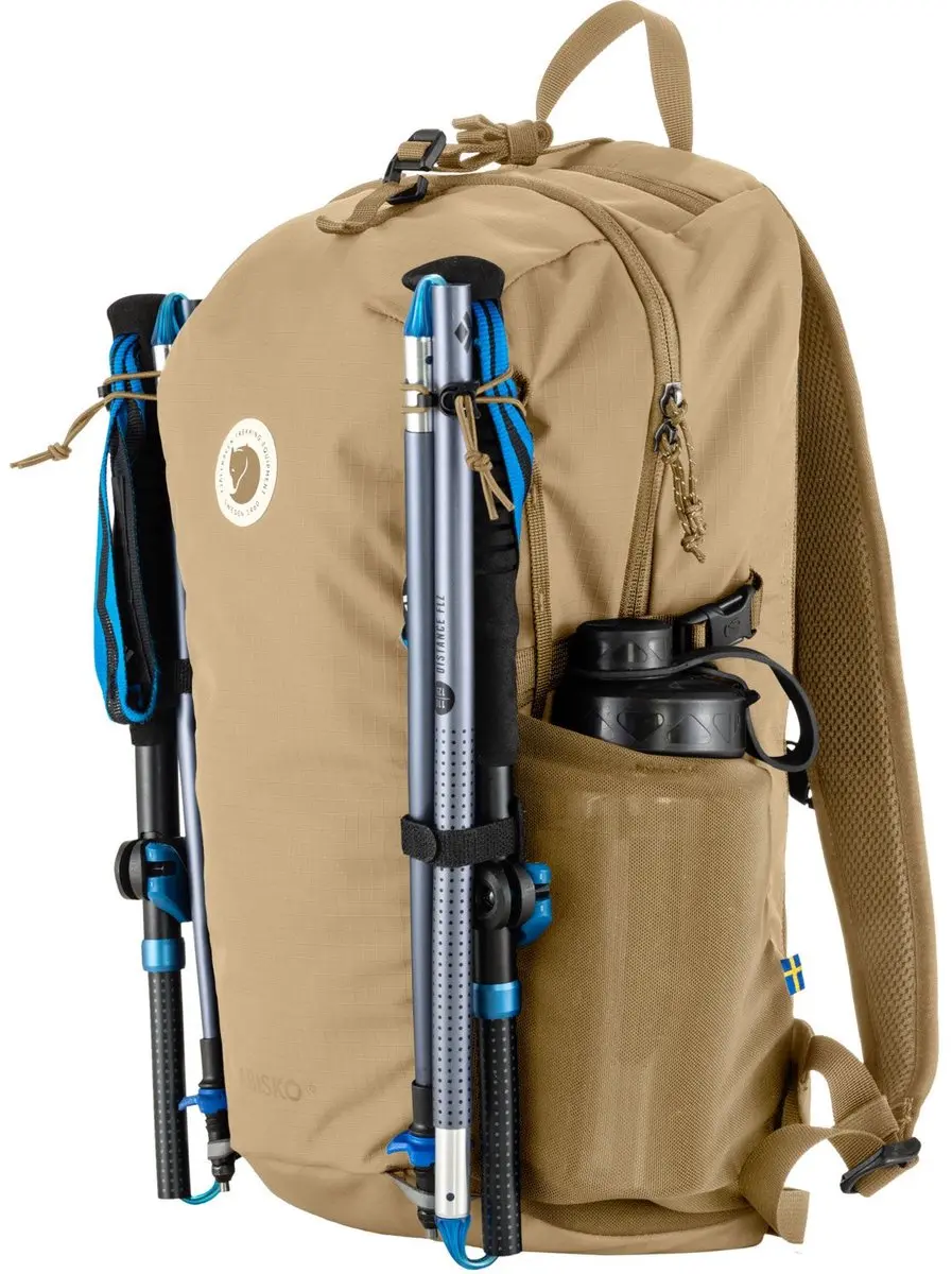 Fjällräven Abisko Softpack 16 Rugzak - Mosterdgeel - afbeelding 5 van 6