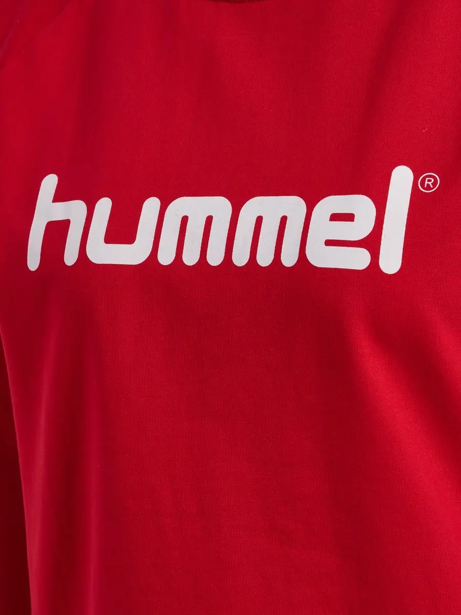 Hummel Cotton Logo Sweatshirt - Dames - XS - True Red - afbeelding 4 van 6