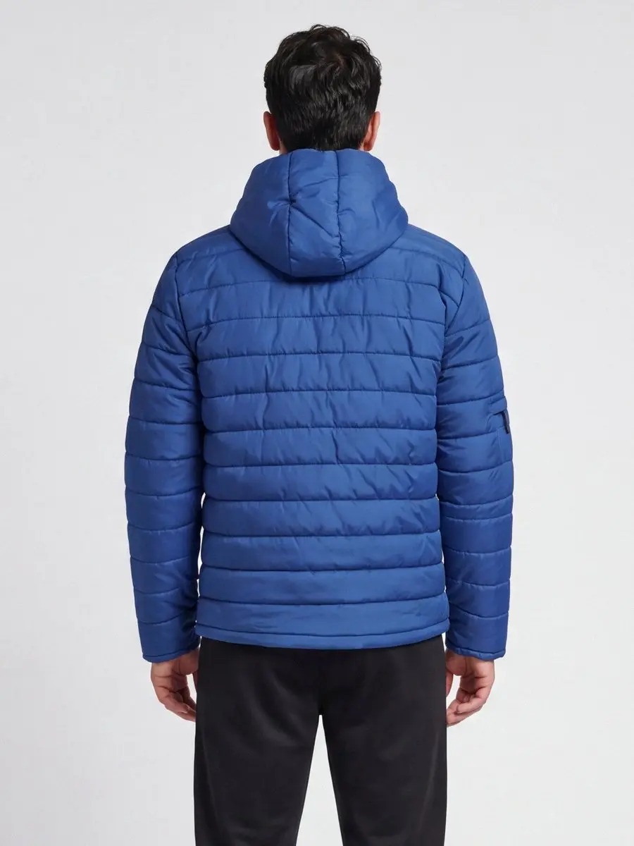 hummel Hmlnorth Quilted Hood Jacket - True Blue - afbeelding 6 van 6