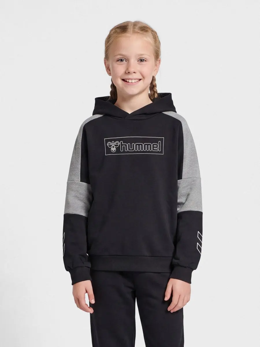 Hummel HmlBOXLINE Kinderhoodie - Zwart - afbeelding 5 van 6