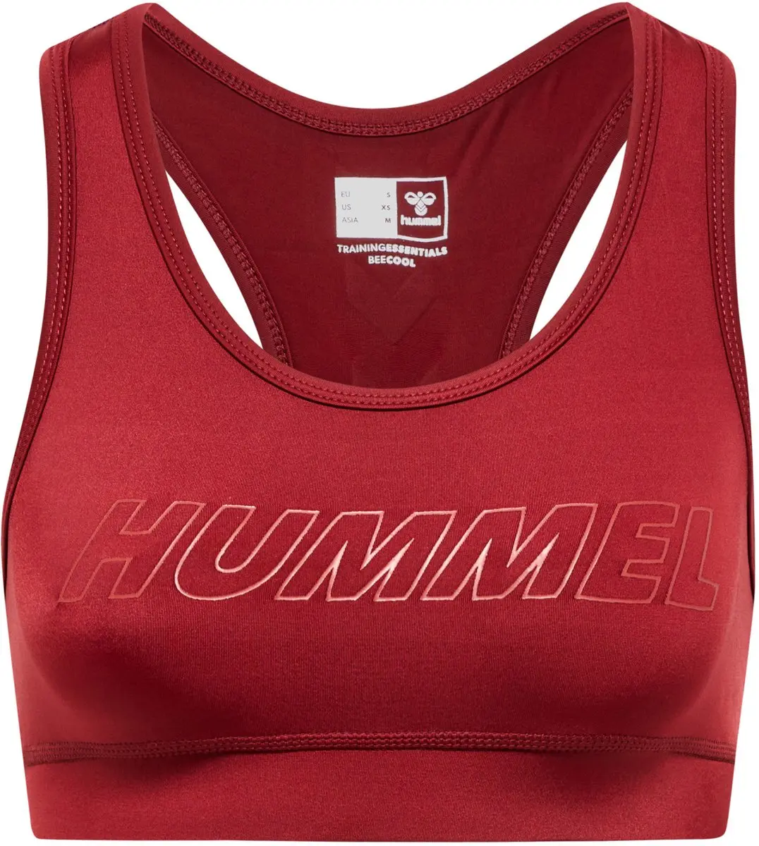 Hummel Te Tola Sportbeha - Dames - Cabernet - XS - afbeelding 3 van 6