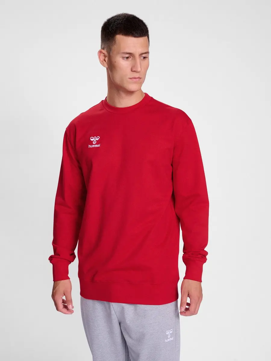Hummel Go 2.0 Sweatshirt - True Red - afbeelding 5 van 6