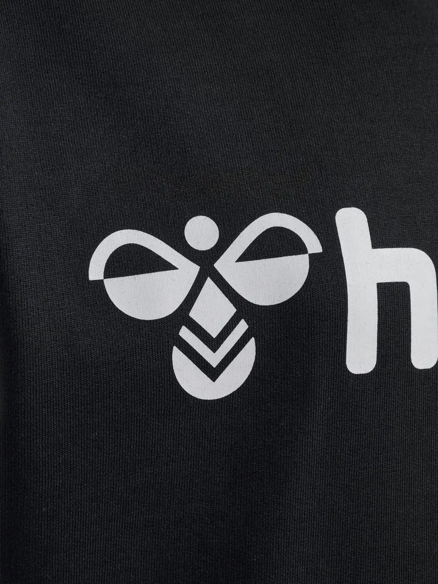 Hummel Go 2.0 Logo Hoodie - Kinder - 140 - Zwart - afbeelding 4 van 6