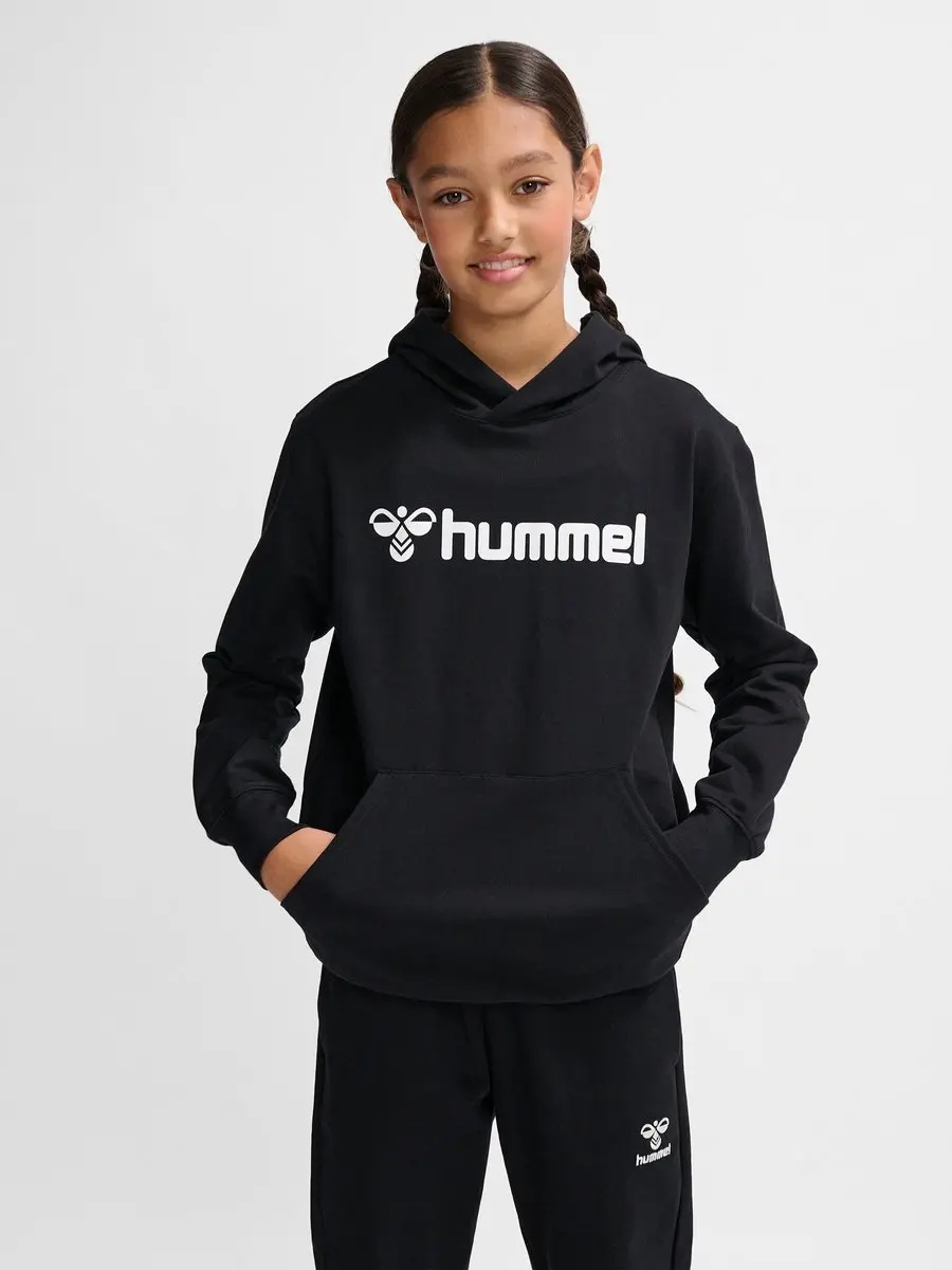 Hummel Go 2.0 Logo Hoodie - Kinder - 140 - Zwart - afbeelding 6 van 6