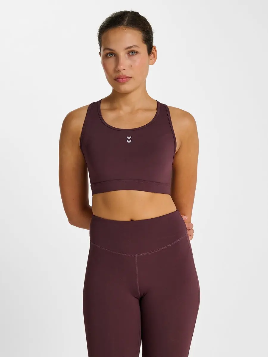 Hummel Pulse Medium Support BH - Fudge - afbeelding 6 van 6