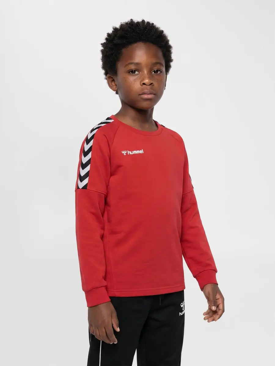 Hummel Authentic Training Sweatshirt - 116 - True Red - afbeelding 4 van 6
