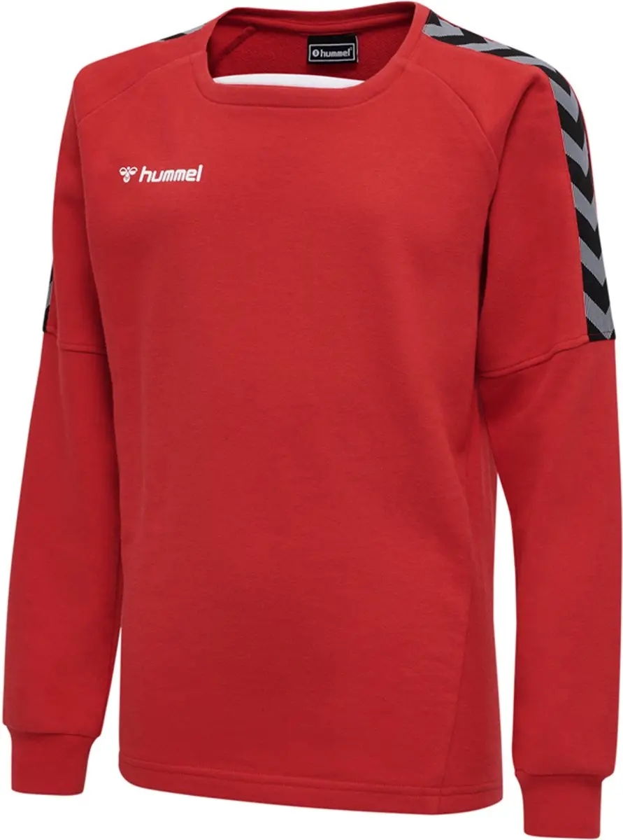 Hummel Authentic Training Sweatshirt - 116 - True Red - afbeelding 2 van 6