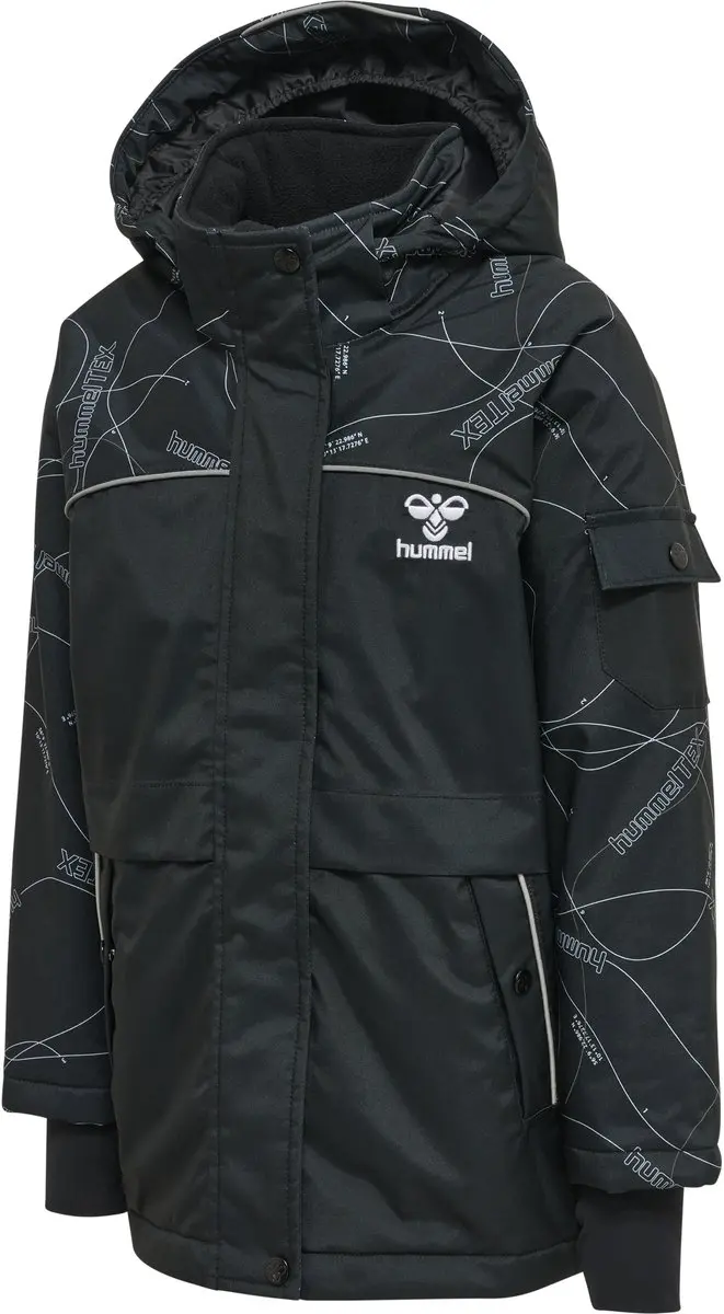Hummel hmlCONQUER Xy Tex Jacket - Zwart - 122 - afbeelding 2 van 6