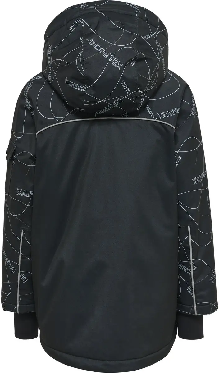 Hummel hmlCONQUER Xy Tex Jacket - Zwart - 122 - afbeelding 3 van 6