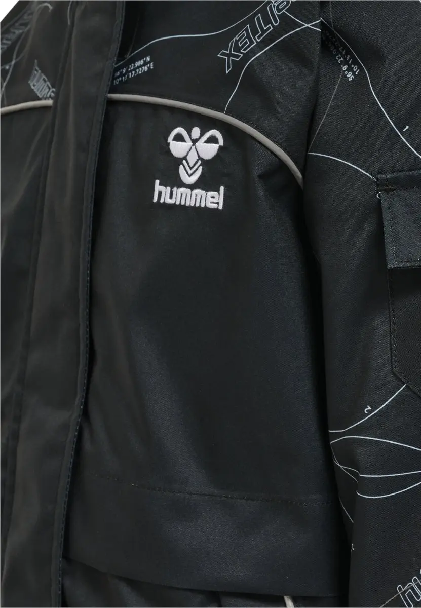 Hummel hmlCONQUER Xy Tex Jacket - Zwart - 122 - afbeelding 4 van 6