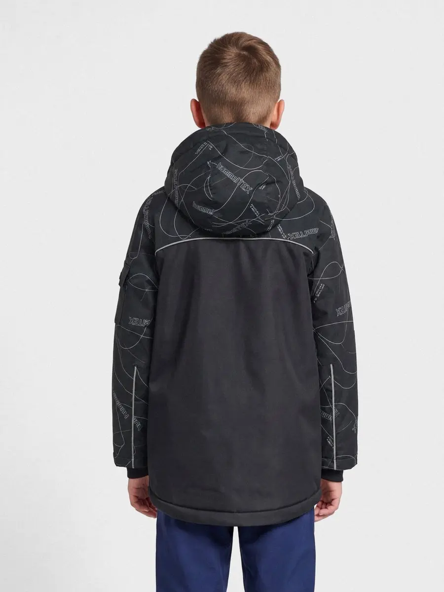 Hummel hmlCONQUER Xy Tex Jacket - Zwart - 122 - afbeelding 6 van 6