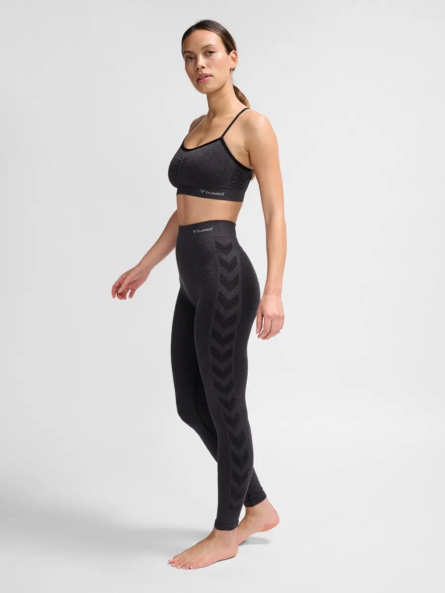 Hummel CI Scrunch Sportbeha - Zwart - afbeelding 6 van 6