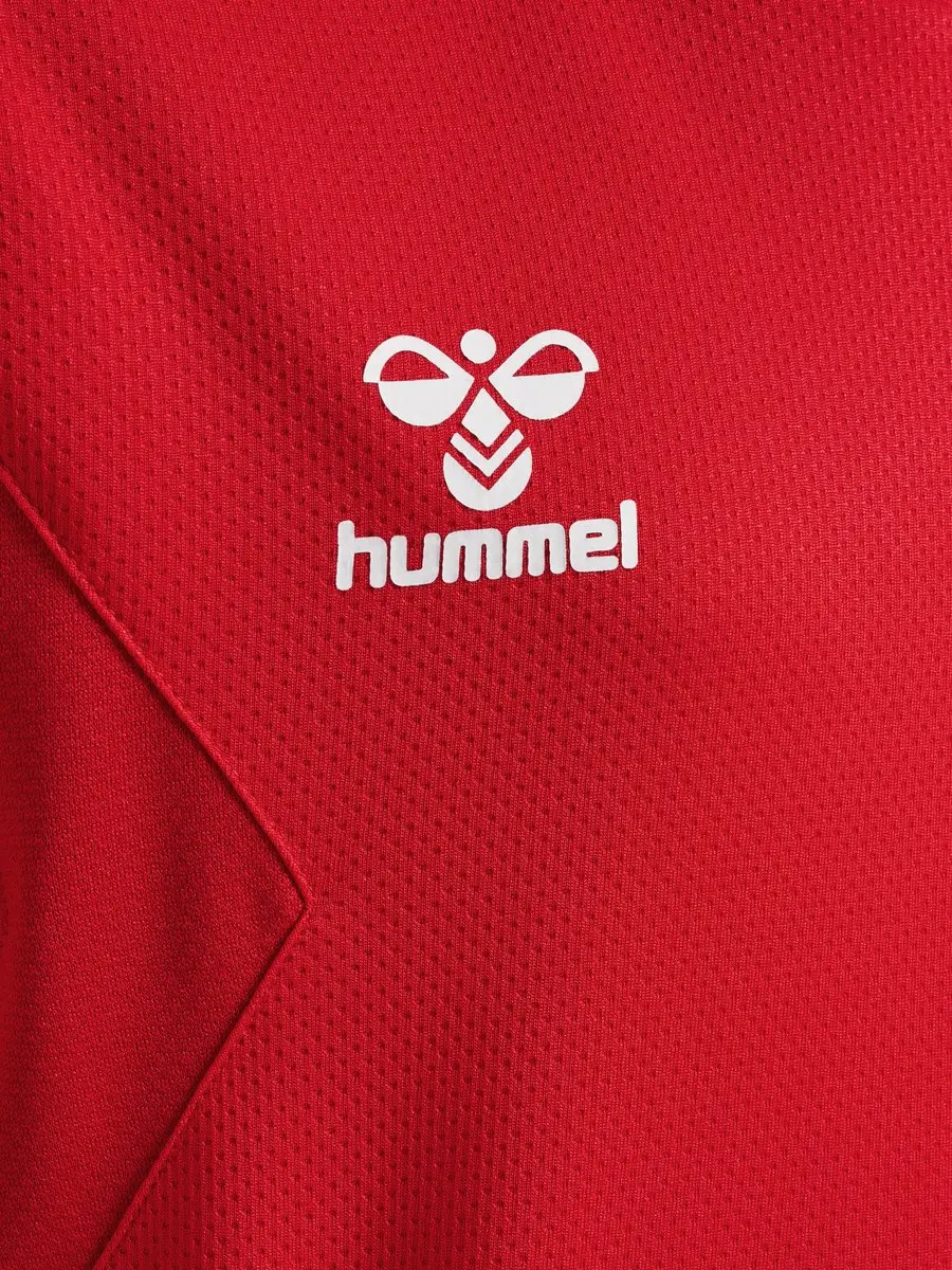 Hummel Authentic Pl Hoodie Kids 116 - True Red - afbeelding 4 van 6
