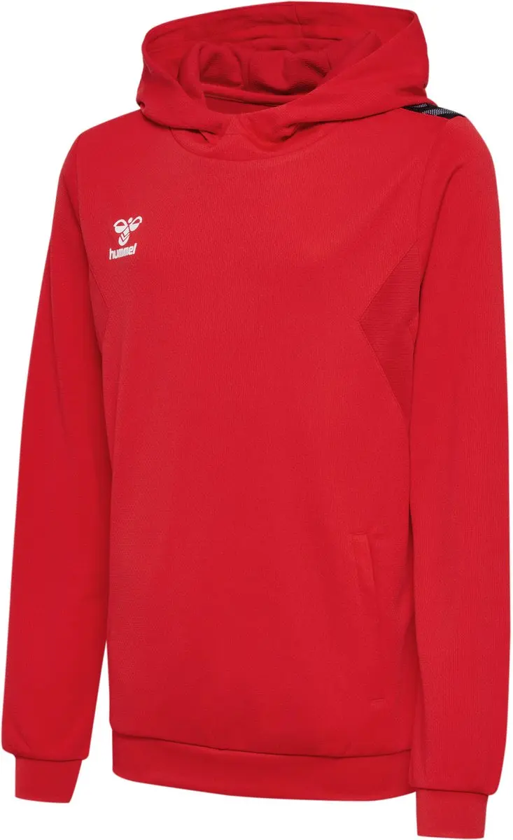 Hummel Authentic Pl Hoodie Kids 116 - True Red - afbeelding 2 van 6