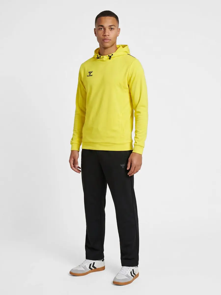 Hummel Authentic Polyester Hoodie - Blazing Yellow - afbeelding 6 van 6