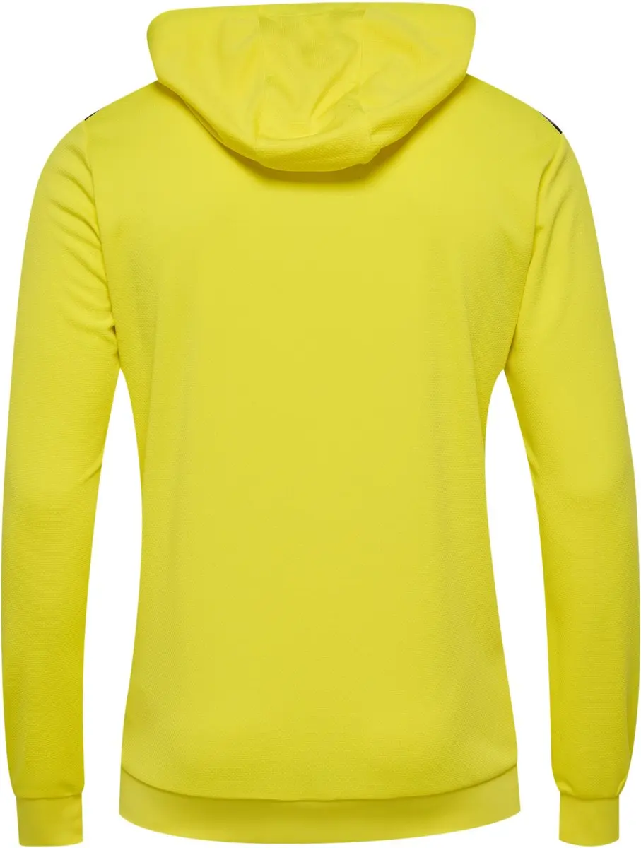 Hummel Authentic Polyester Hoodie - Blazing Yellow - afbeelding 3 van 6