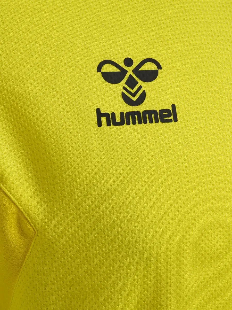 Hummel Authentic Polyester Hoodie - Blazing Yellow - afbeelding 4 van 6