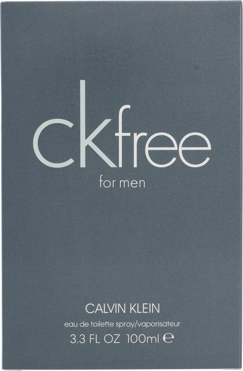 Calvin Klein CK Free for Men - Houtachtige eau de toilette voor heren - 100 ml