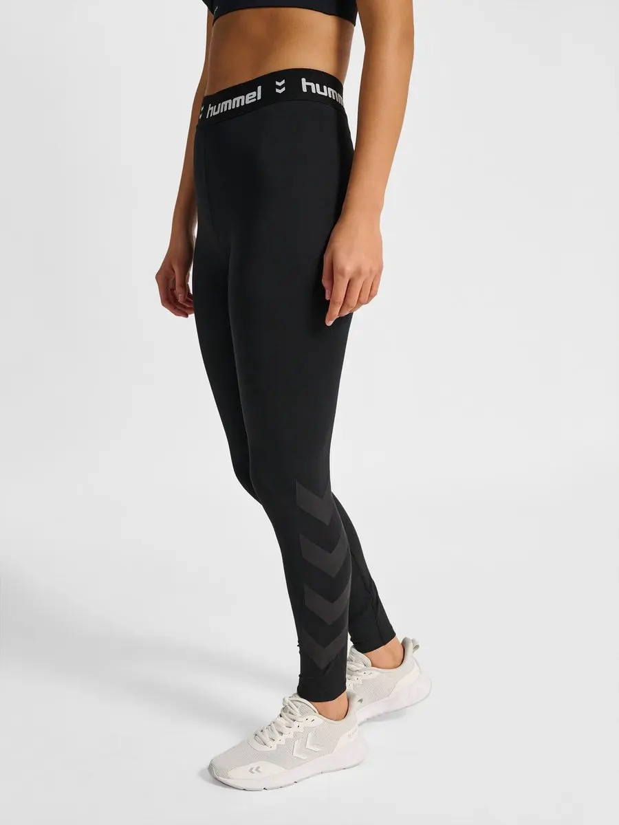 Hummel Pulse Mid Waist Tights Dames - XL - Zwart - afbeelding 5 van 6