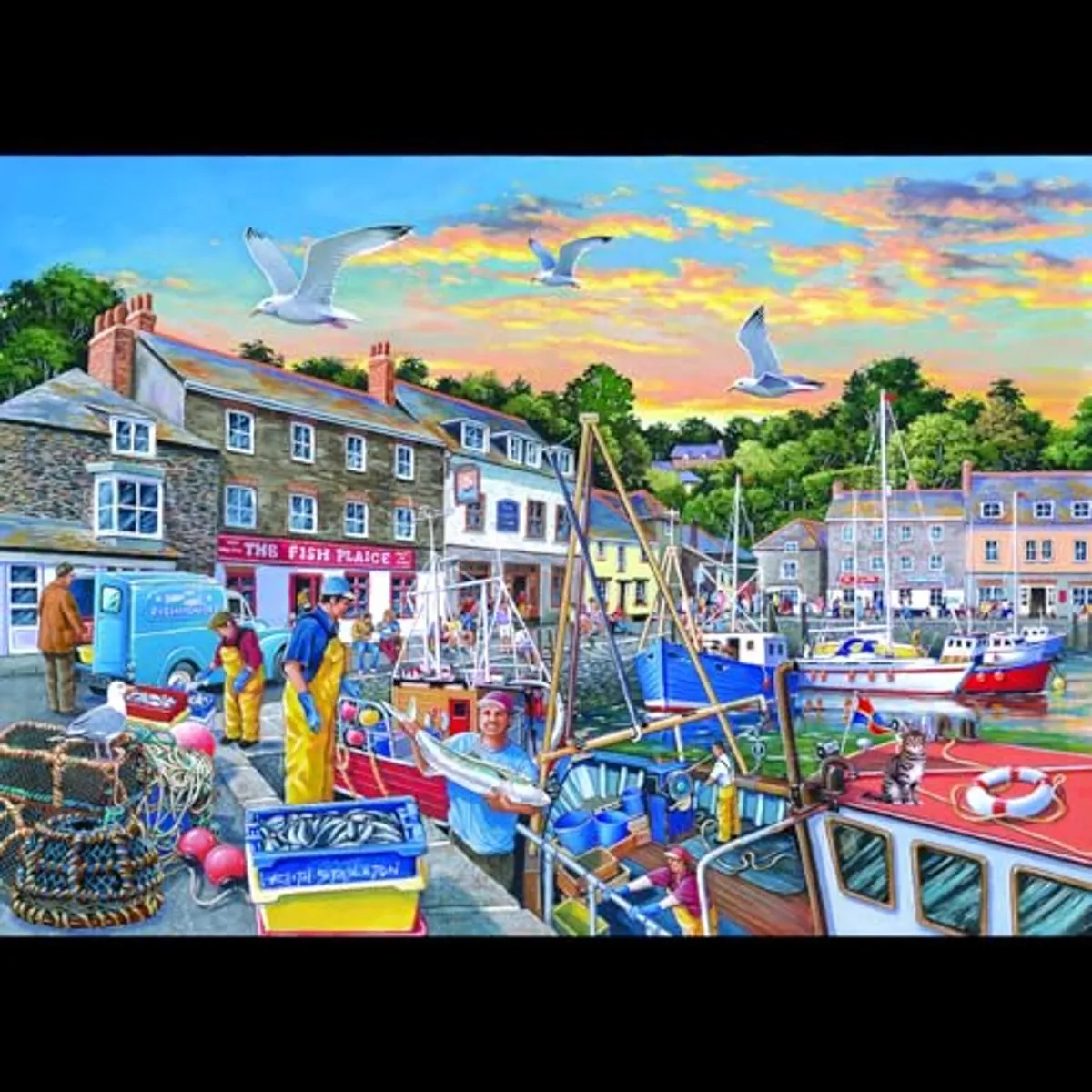 House Of Puzzles Catch of the Day Legpuzzel 500 Stuks