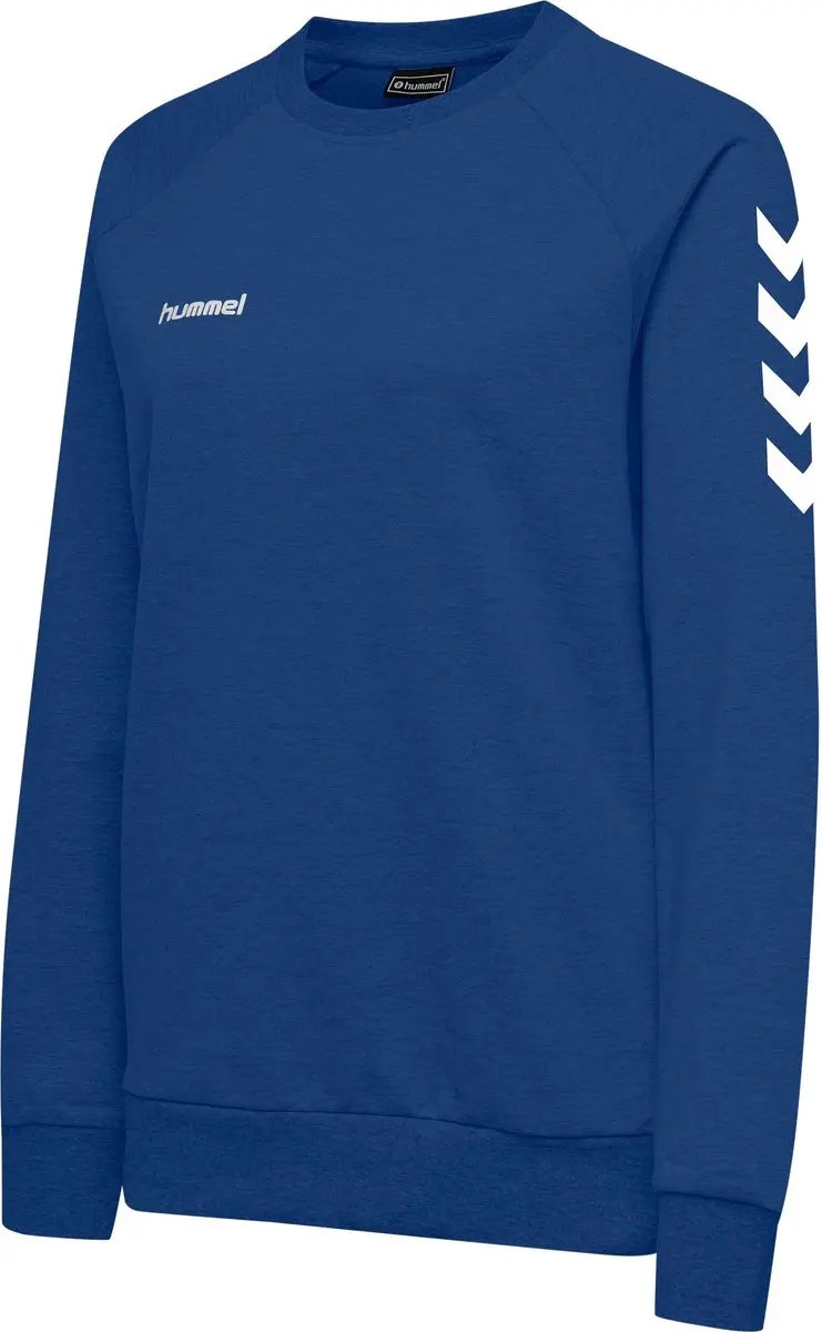 Hummel hmlGO Cotton Sweatshirt Dames - XS - True Blue - afbeelding 2 van 6