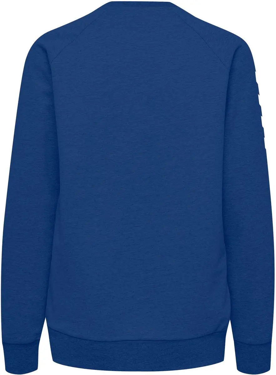 Hummel hmlGO Cotton Sweatshirt Dames - XS - True Blue - afbeelding 3 van 6