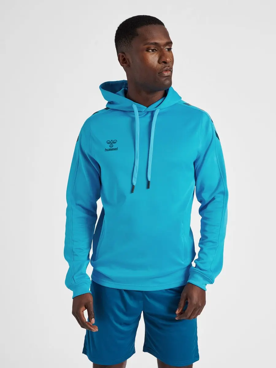 Hummel Hmlcore XK Poly Sweat Hoodie - Medium - Blauw - afbeelding 5 van 6