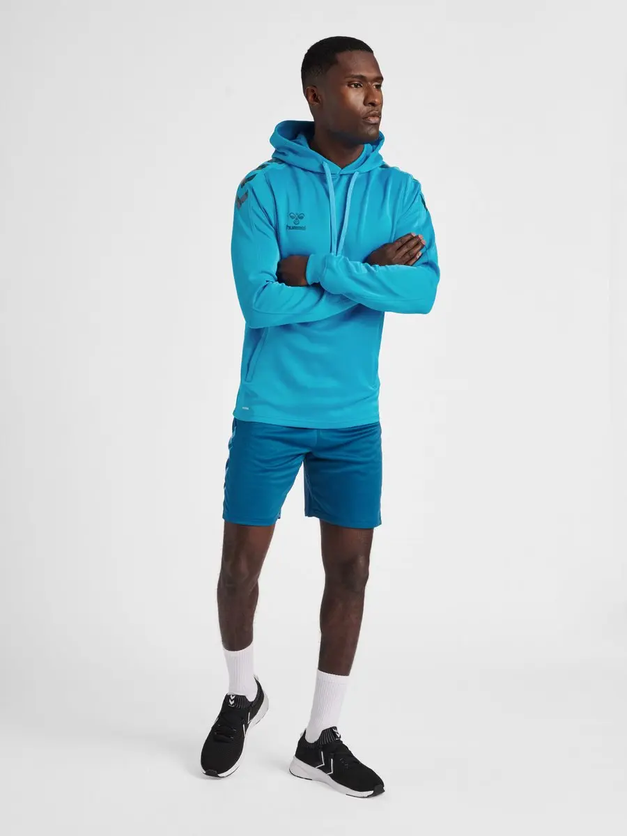 Hummel Hmlcore XK Poly Sweat Hoodie - Medium - Blauw - afbeelding 6 van 6