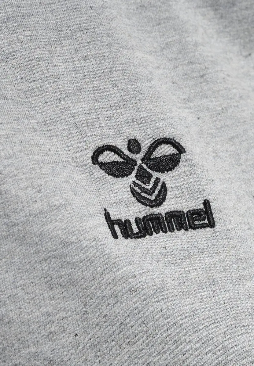 Hummel Move Grid Katoenen Sweatshirt - Grijs Melange - afbeelding 4 van 6