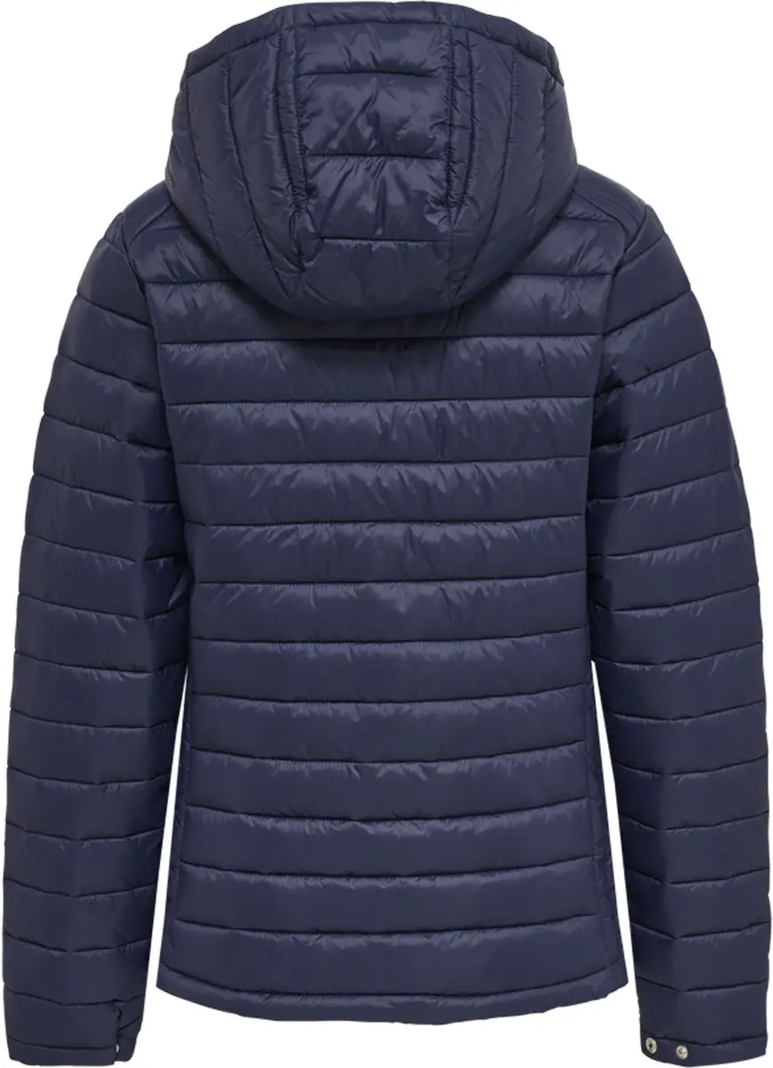 Hummel Red Quilted Hood Jacket - Dames - Marine - XL - afbeelding 3 van 6