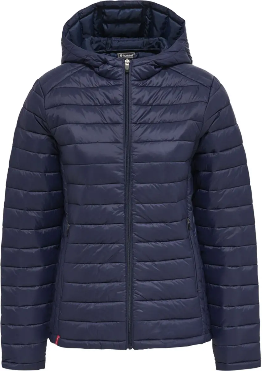 Hummel Red Quilted Hood Jacket