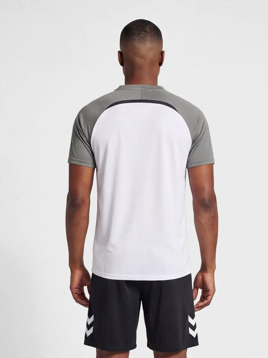 Hummel Lead 2.0 Polo - S - Wit/Grijs - afbeelding 6 van 6